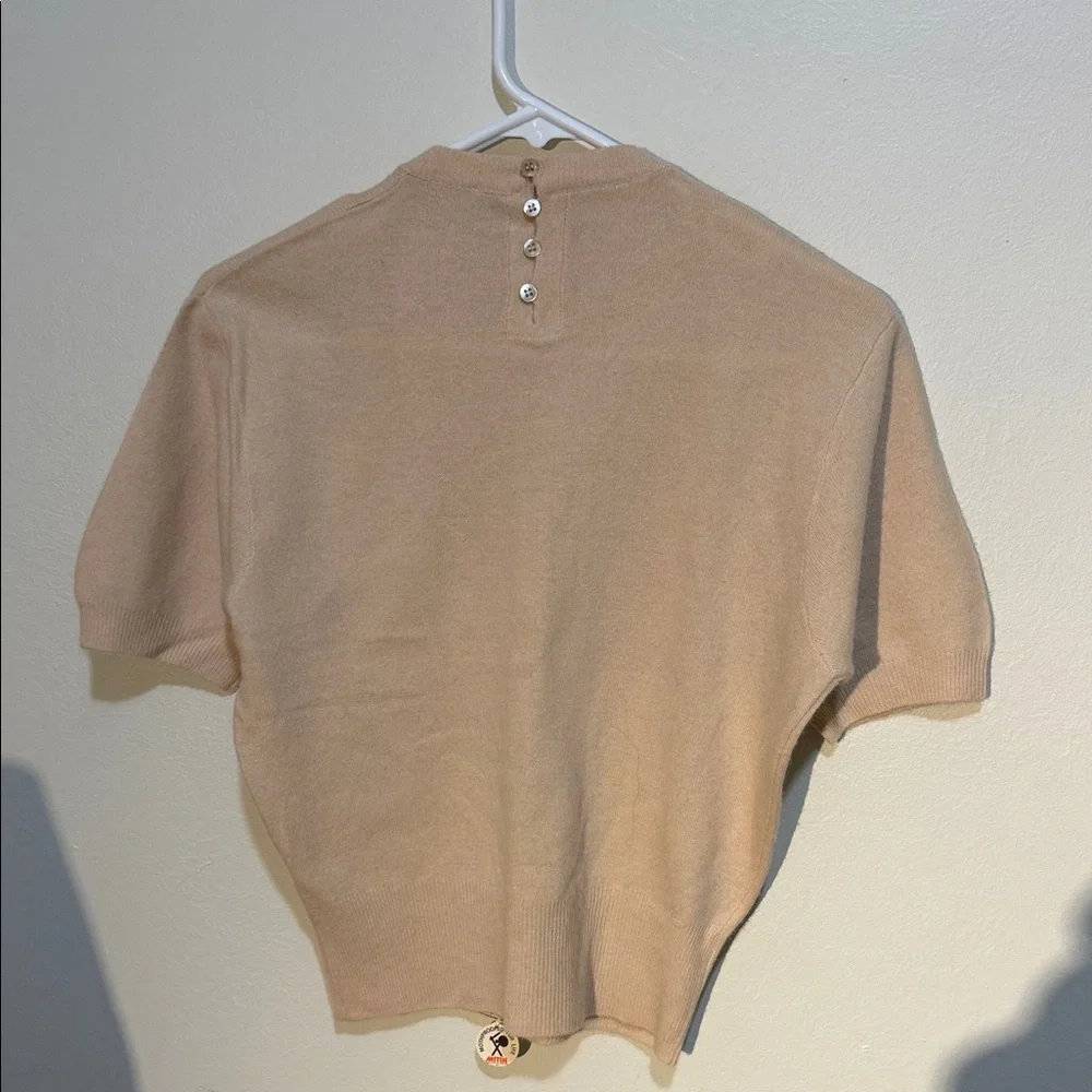 Luisa Spagnoli Camel Knit Sweater - Picture 3 of 11